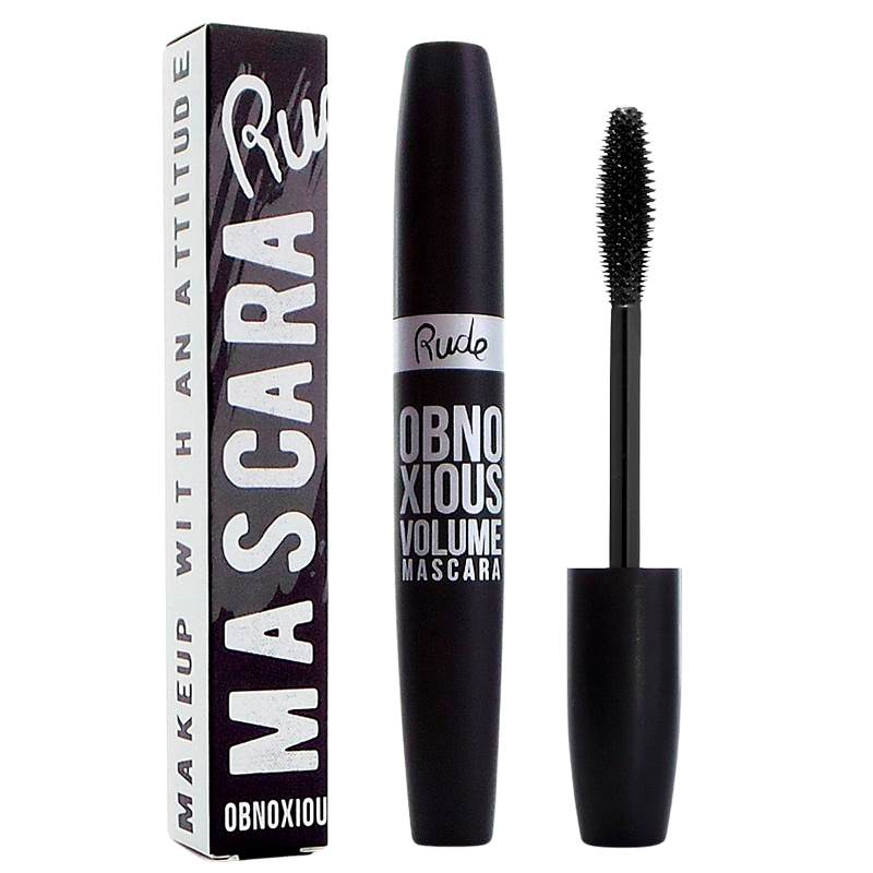 RUDE Cosmetics Obnoxious Volume Mascara Black (1 stk)