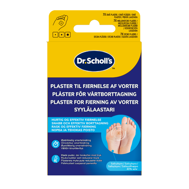 Scholl Wart & Verruca Removal Plasters (7 stk)