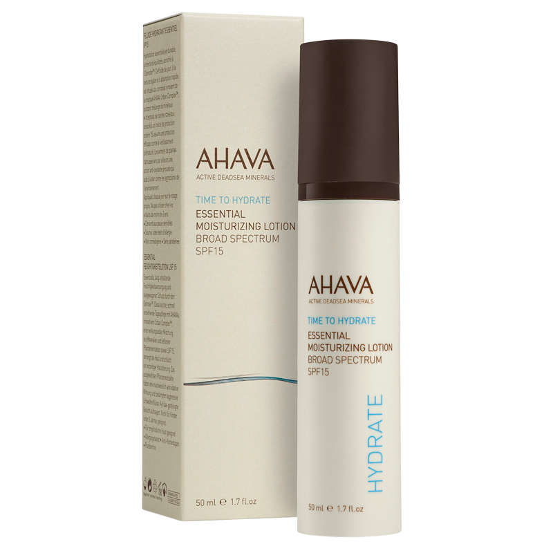 Ahava Essential Moisturizing Lotion SPF 15 50 ml.