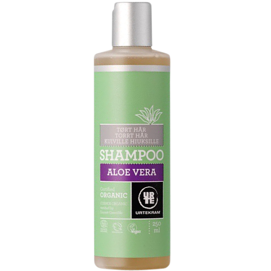 Urtekram Aloe Vera Shampoo (tørt hår) 250 ml.
