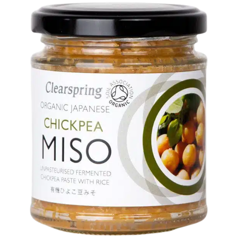 Clearspring Miso Kikærter Upasteuriseret Ø (150 g)
