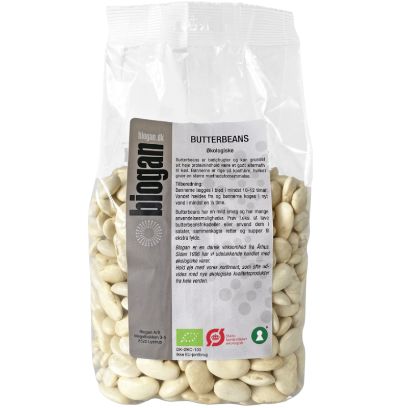 Biogan Butter Beans Ø (500 g)