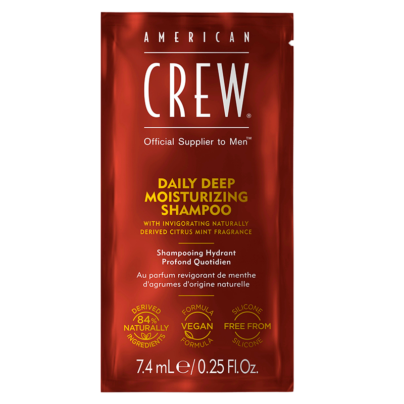 Vareprøve - American Crew Daily Deep Moisturizing Shampoo 7.4 ml
