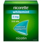 Nicorette Whitemint 2 mg Medicinsk Tyggegummi (210 stk)