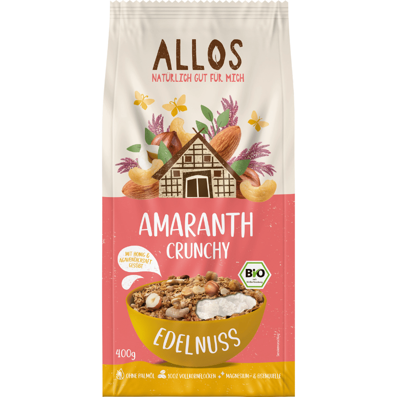 Allos Amarant Granola M. Nødder Ø (400 g)