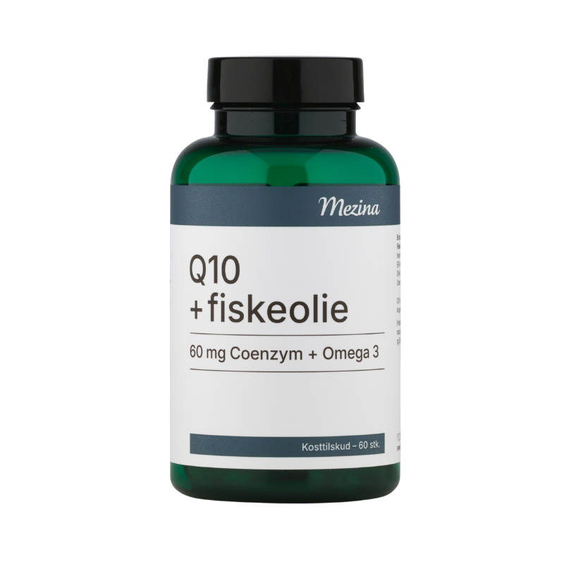 Mezina Q10 + Fiskeolie (60 kaps)
