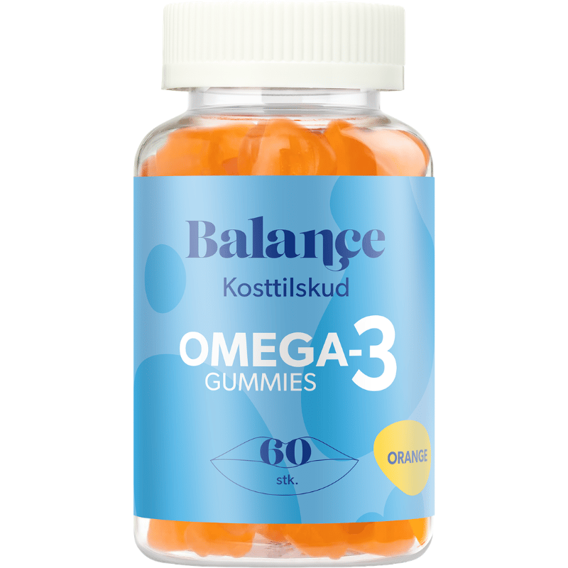 Balance Omega 3 Gummies Orange (60 stk)