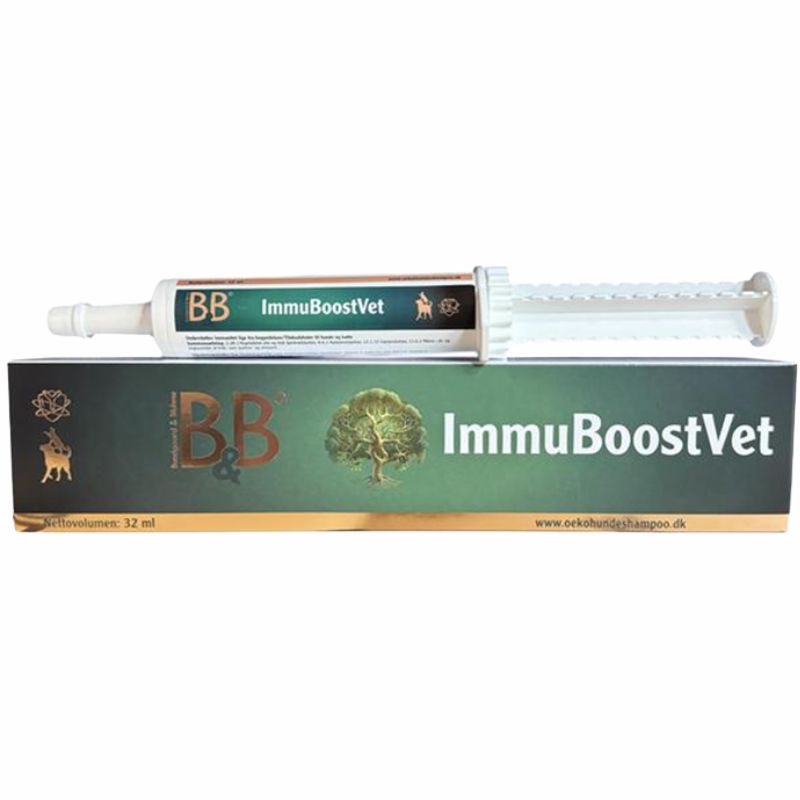 B&B ImmuBoostVet Fodertilskud (32 ml)