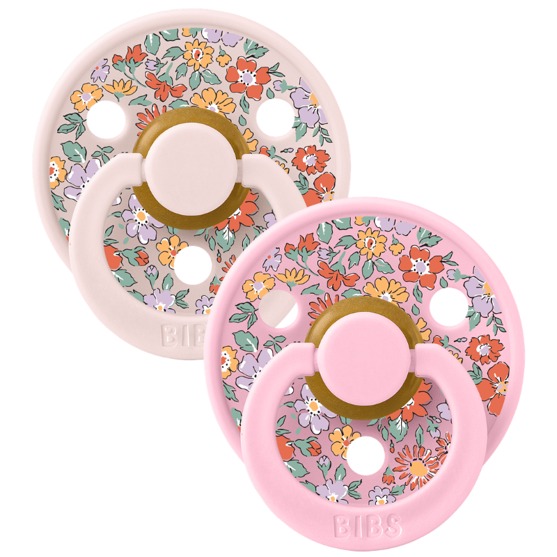 Bibs x Liberty Pacifier Colour Oscar Meadow Latex Si...