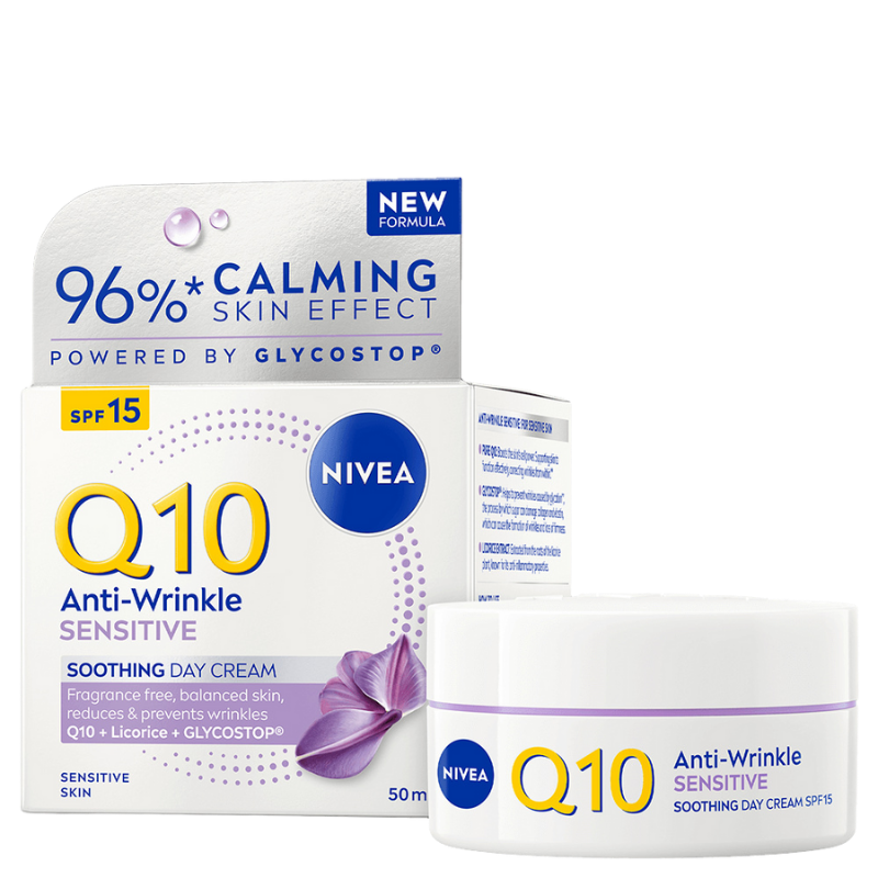 Nivea Q10 Sensitive Day Cream (50 ml)