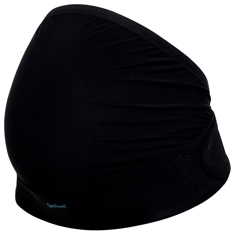 Carriwell Justerbar Støttebælte Deluxe Sort - L/XL (1 stk)