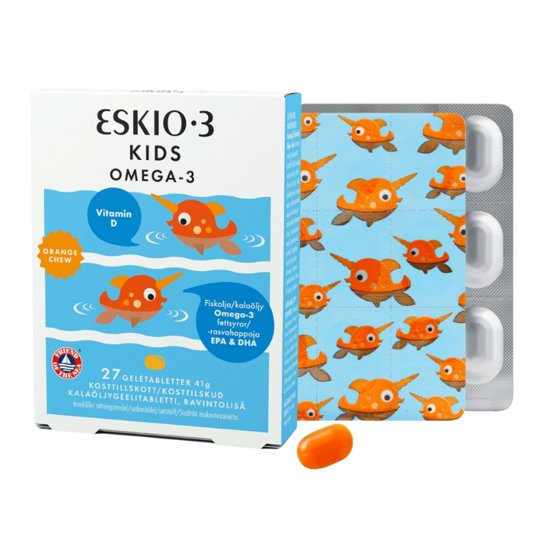 ESKIO-3 Kids Omega 3 Chewable (27 tabl)