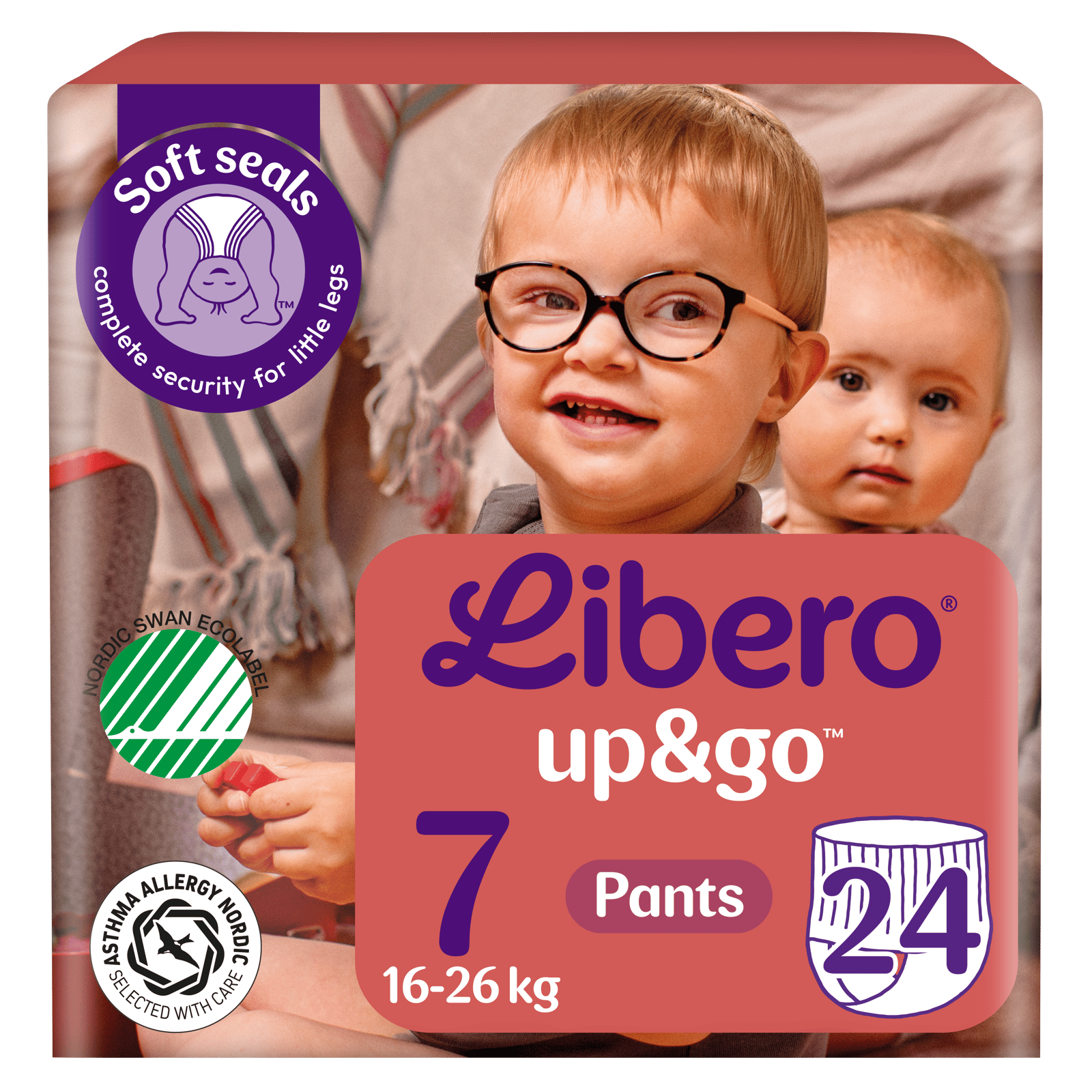 Libero Bukseble Str. 7, 16-26 kg (24 stk)