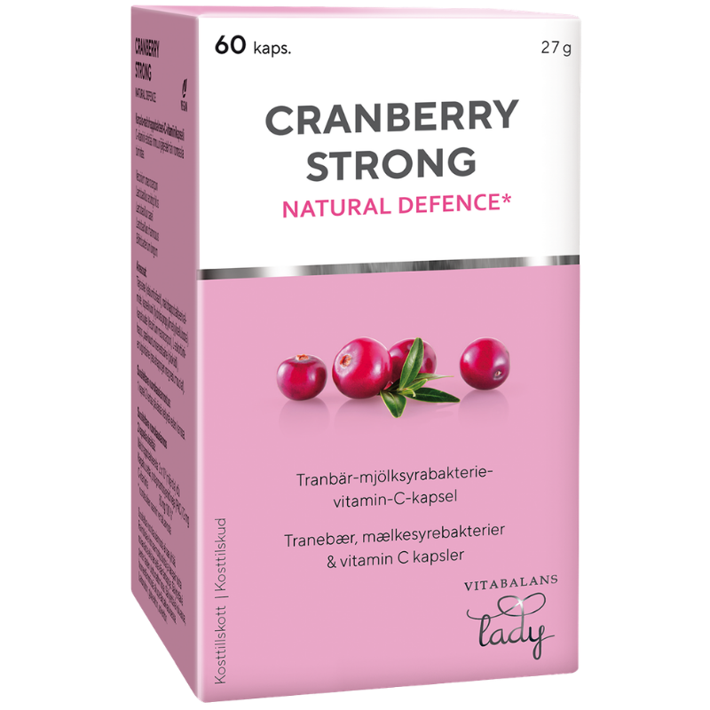 Vitabalans Lady Cranberry Strong Natural Defence (60 kaps)