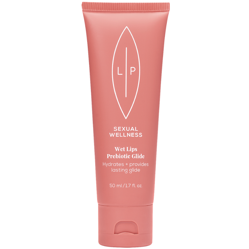 Lip Intimate Care Wet Lips, Caring Glide Prebiotics (50 ml)