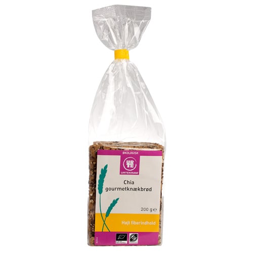Urtekram Knækbrød Chia Ø (200 g)