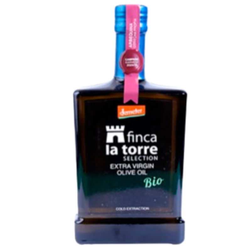 Finca la Torre Øko jomfru olivenolie Arbequina (500 ml)