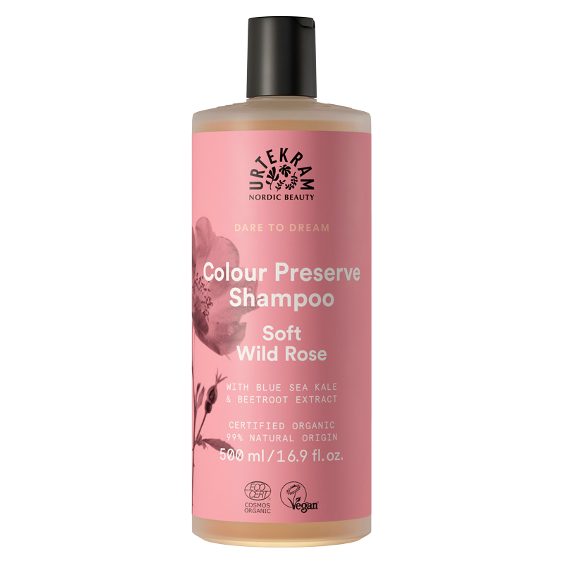 Urtekram Shampoo Soft Wild Rose (500 ml)