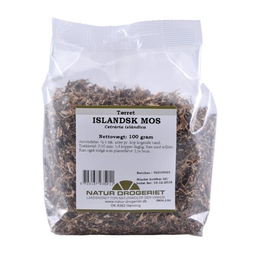 Natur Drogeriet Islandsk mos, F6, 100 g.