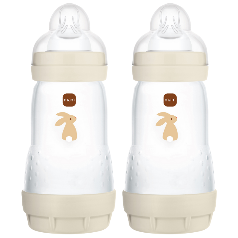 MAM Easy Start Anti-Colic Sutteflaske Neutral (2x260 ml)