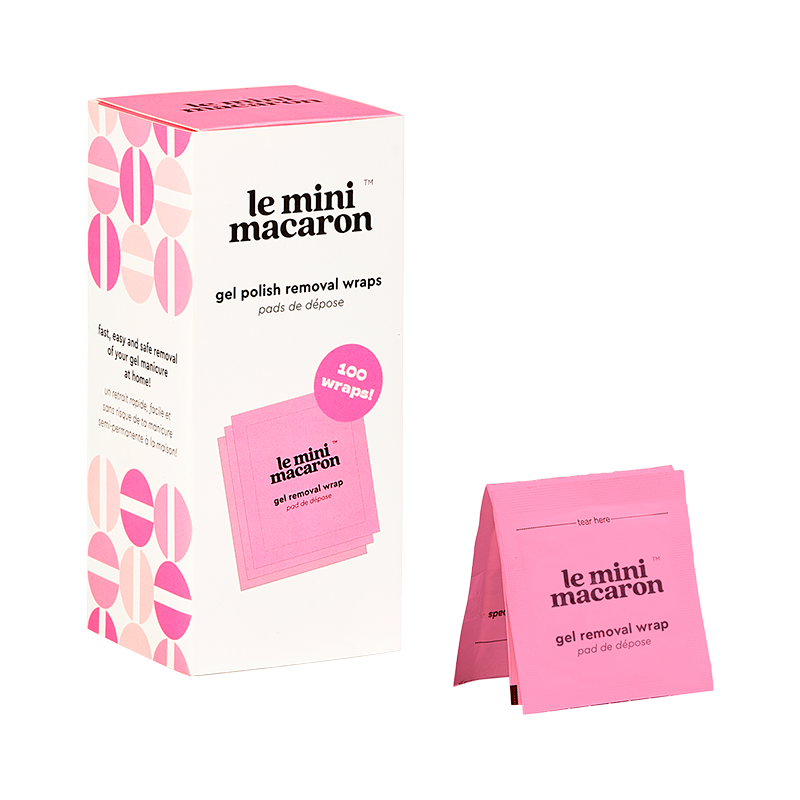 Le Mini Macaron Remover Kit 100 Pads
