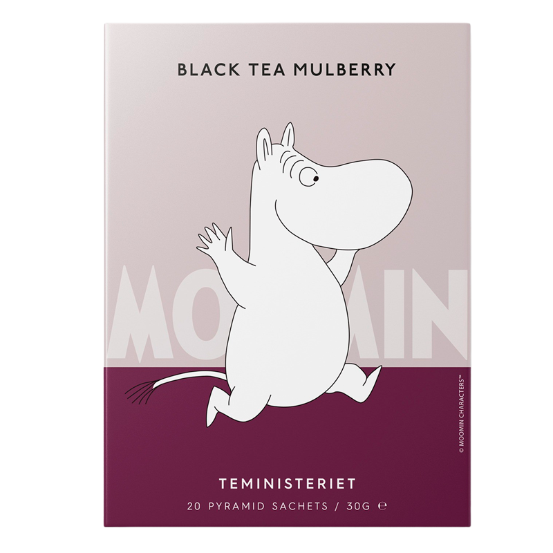 Teministeriet Moomin Black Tea Mulberry (20 stk)