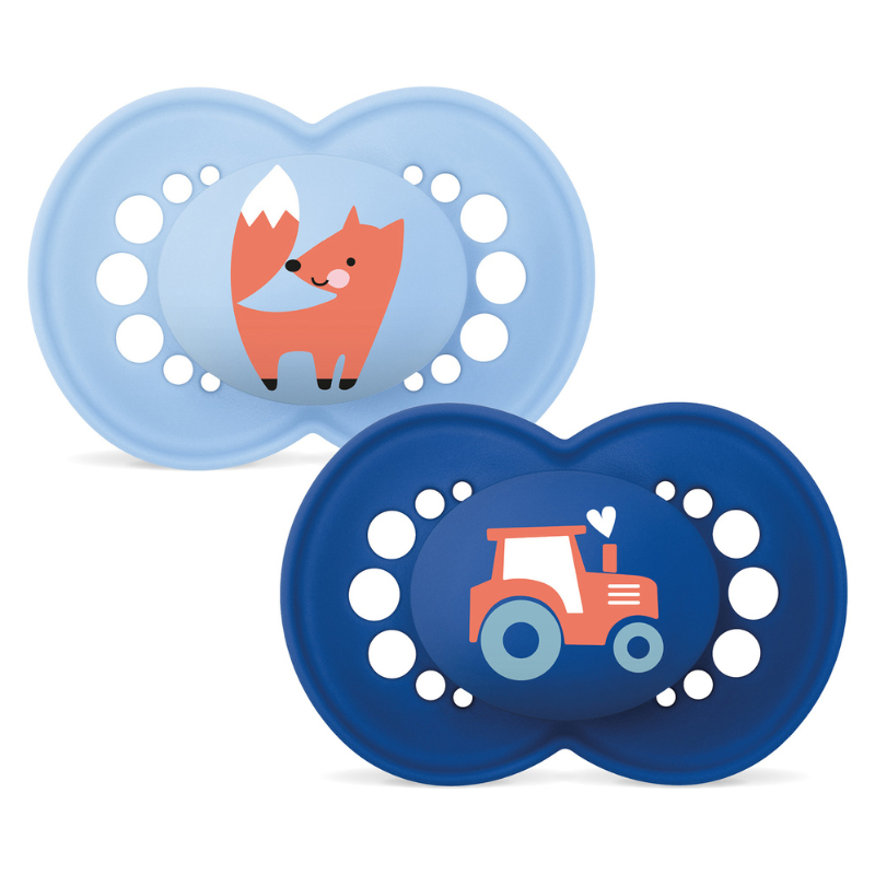 MAM Original Sut 16-36M Silk Blue (2 stk)