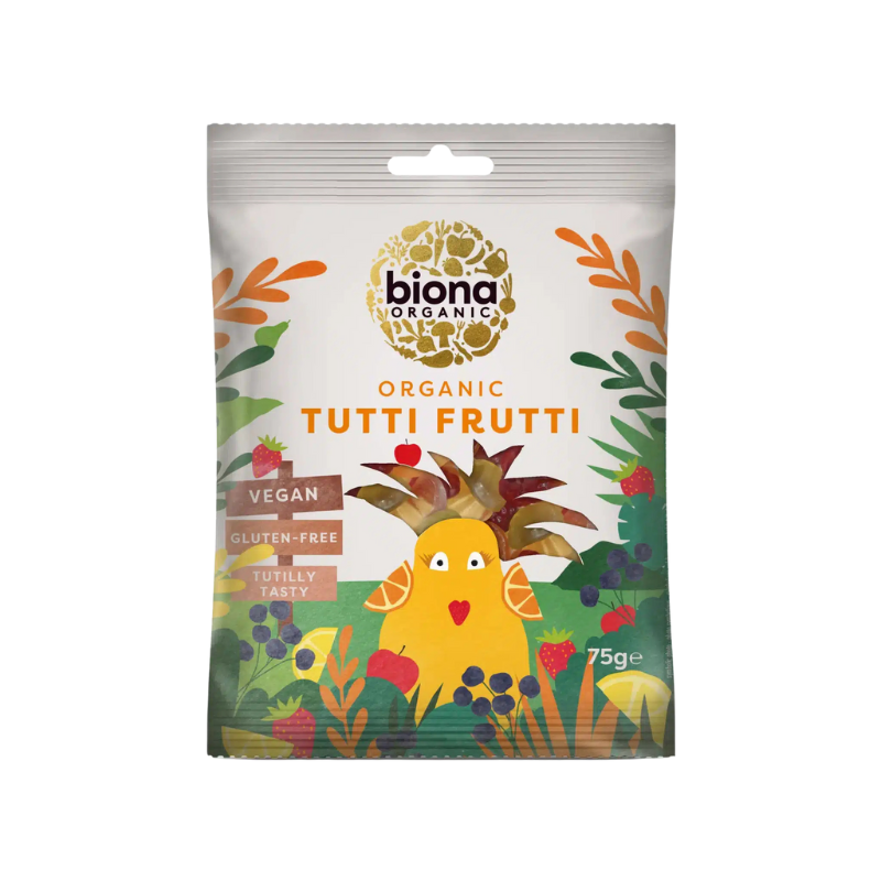 Biona Vingummi Tutti Frutti Ø (75 g)