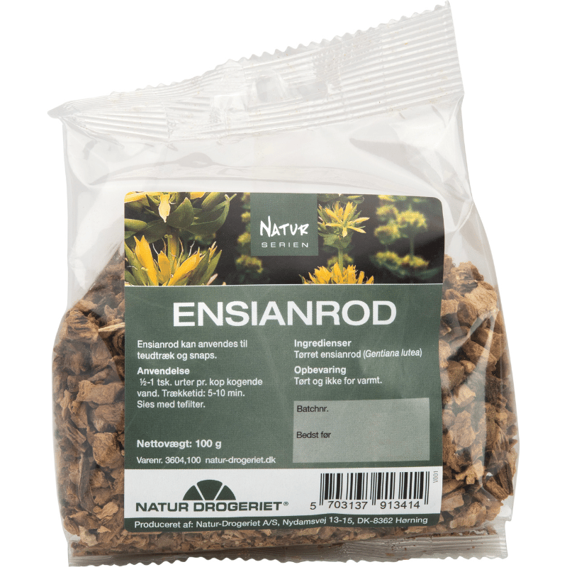 Natur Drogeriet Ensianrod Skåret (100 gr)