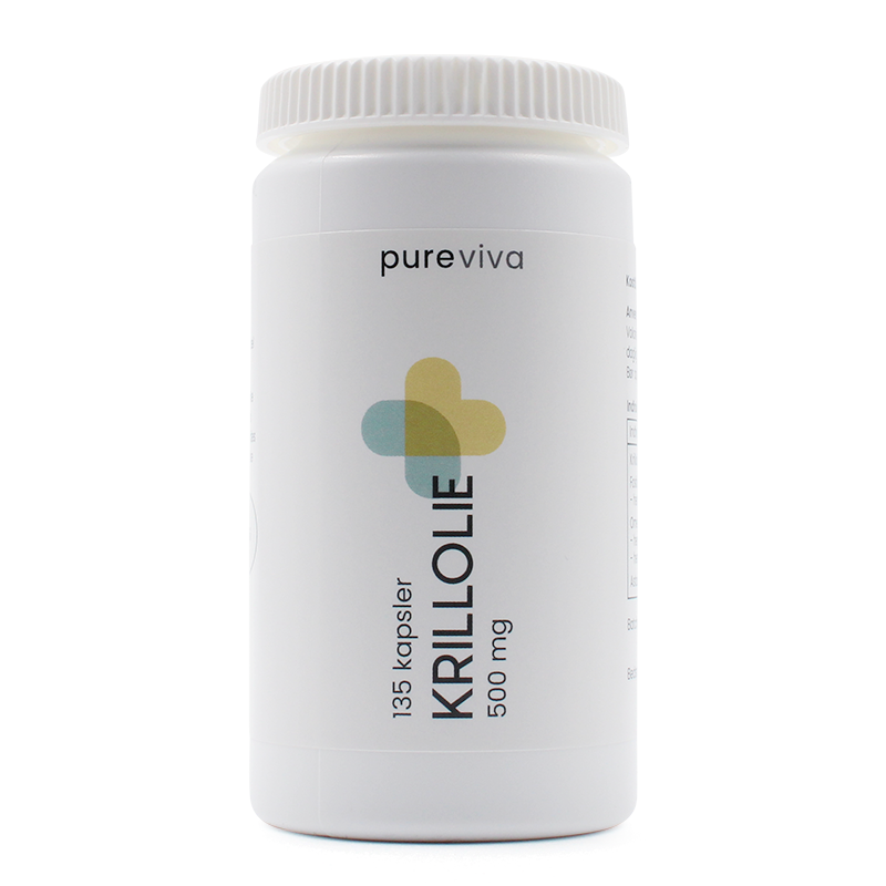 Pureviva Krillolie 500 mg (135 kaps)