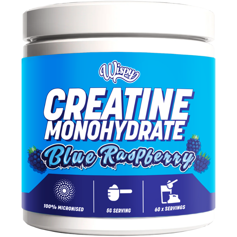 Wispy Creatine Monohydrate Blue Raspberry (300 g)