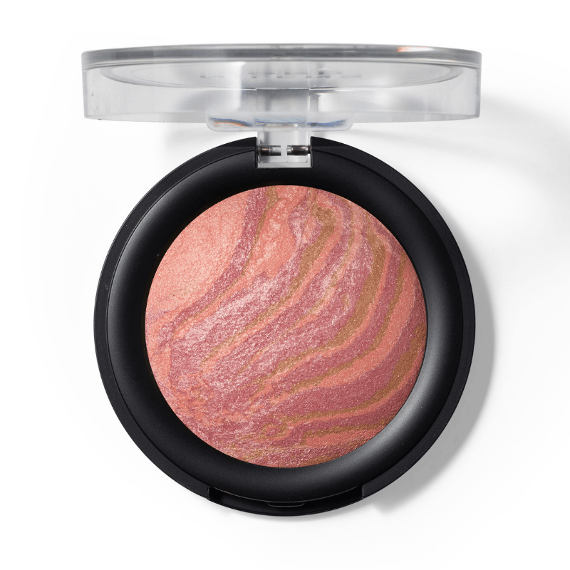 Nilens Jord Baked Shimmer Powder Peach Blush (5 g)