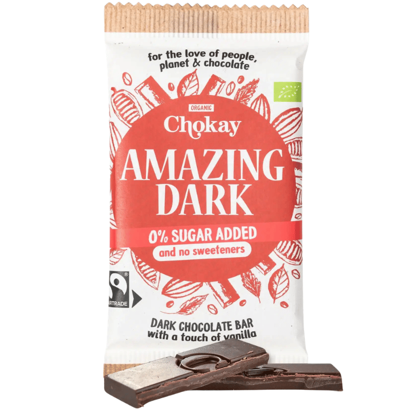Chokay Amazing Dark 54% Chokolade Bar Ø (70 g) fra Chokay