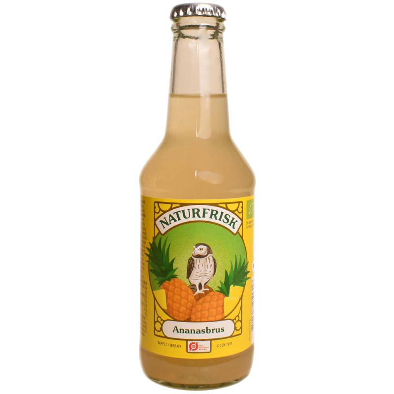 Naturfrisk Ananasbrus Sodavand Ø (250 ml)