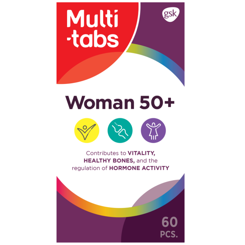 Multitabs Woman 50+ tabletter (60 stk)