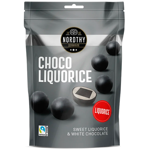Nordthy Lakridskugler Lakrids & Hvid Chokolade (100 g)