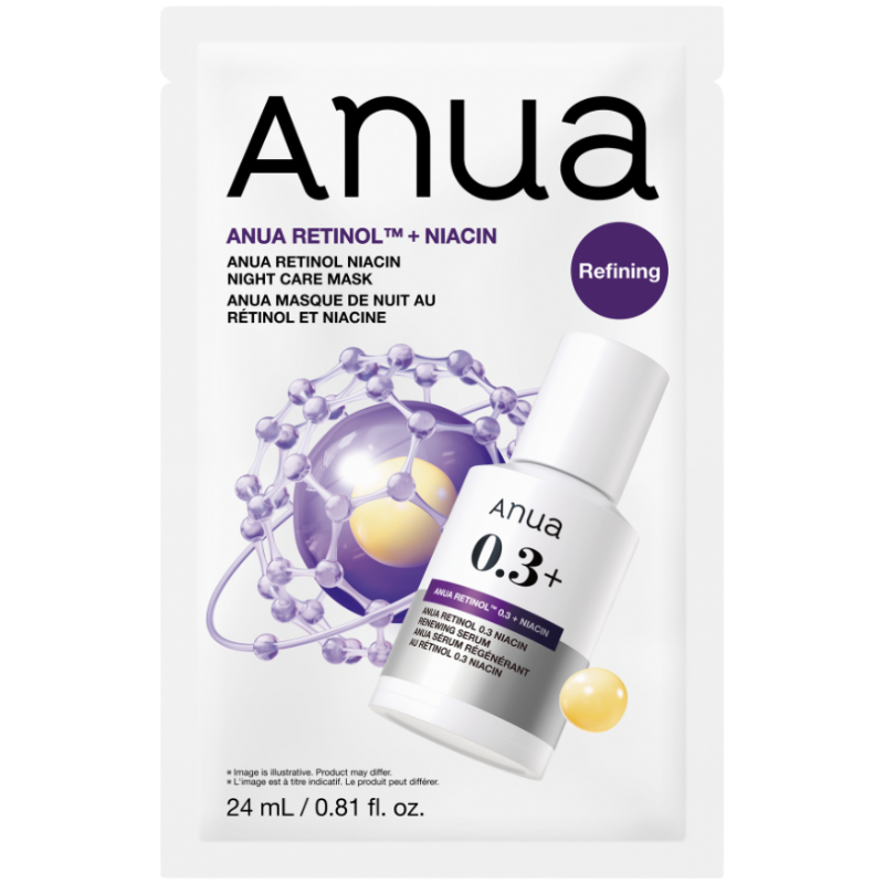 Anua Retinol Niacin Night Care Mask (1 stk)