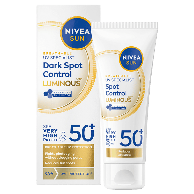 Nivea Luminous630 Spot Control NIVEA Sun UV SPF50+ (40 ml) fra Nivea