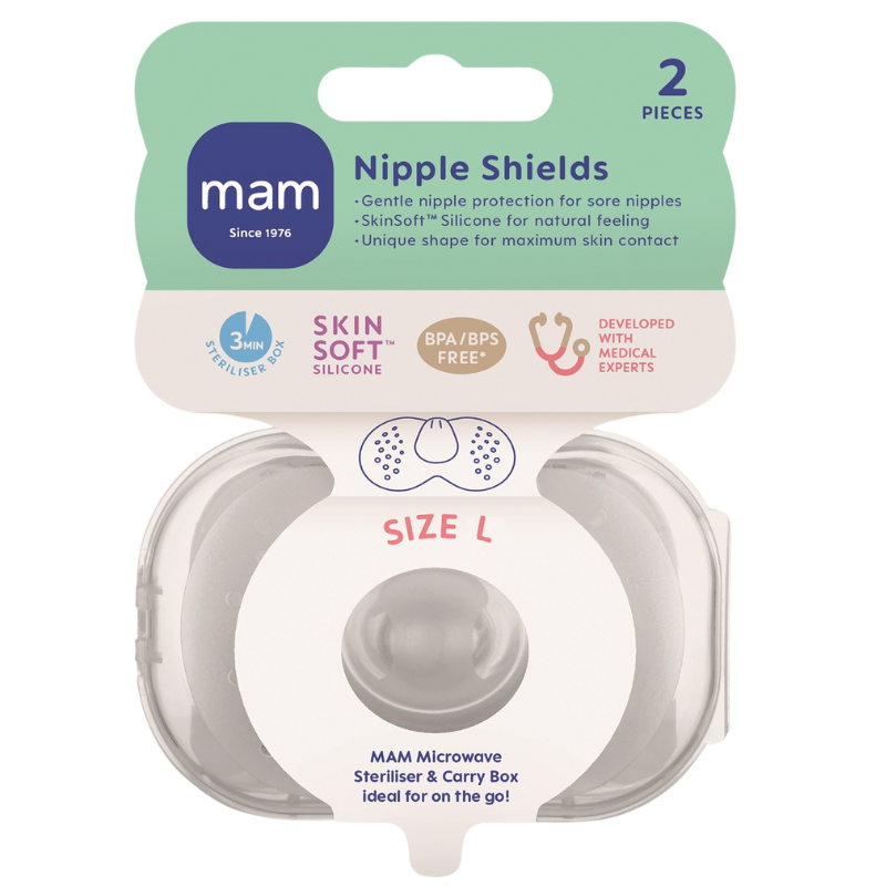 MAM Nipple Shields size Large (2 stk)