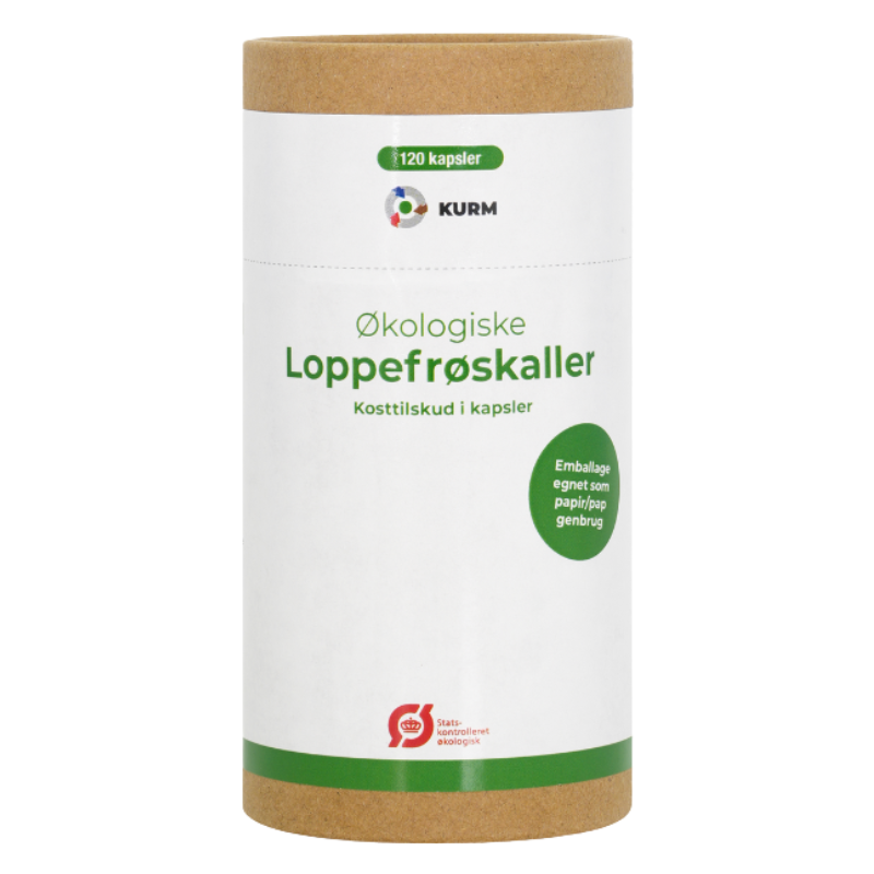 KURM Loppefrøskaller Ø (120 kaps)