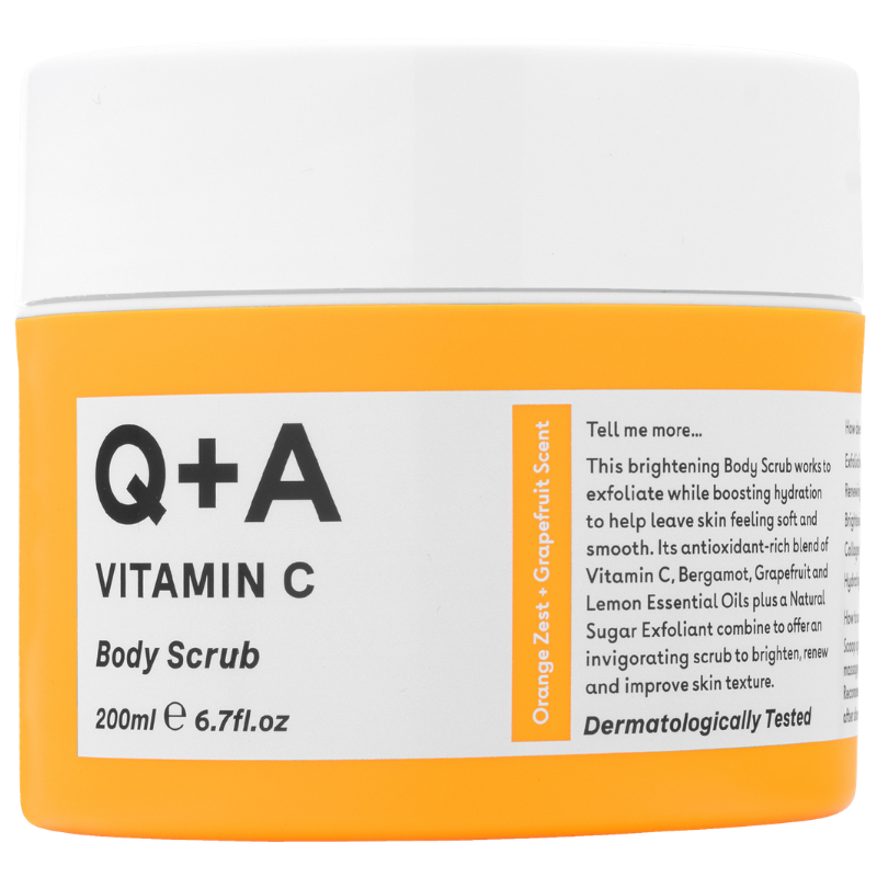 Q+A Vitamin C Body Scrub (200 ml)
