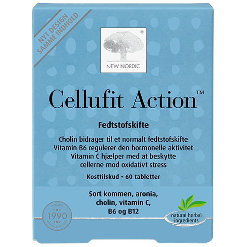 New Nordic Cellufit Action (60 tabletter)