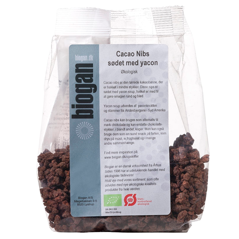 Biogan Cacaonips Med Yacon Ø (200 g)
