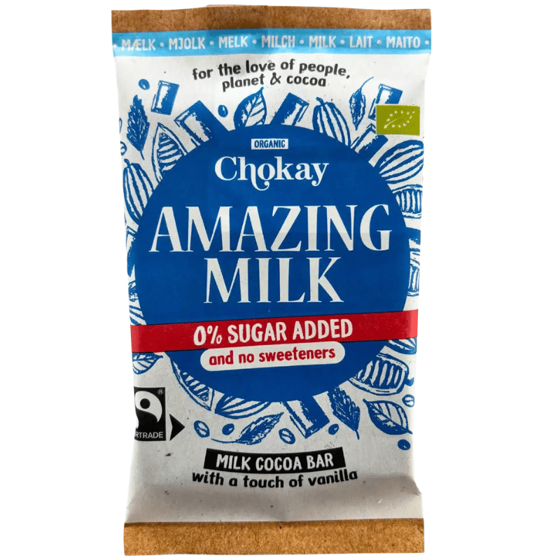 Chokay Amazing Milk Chokolade Ø (70 g) fra Chokay