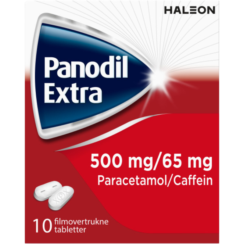 Panodil Extra Tablet 500/65 mg (10 stk)