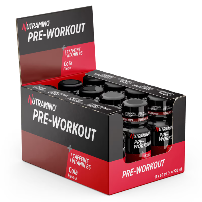 Nutramino +Pro Pre-Workout Shot Cola SCA (12 x 60 ml)