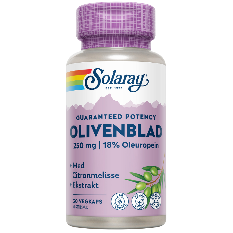 Solaray Olivenblad (30 kaps)