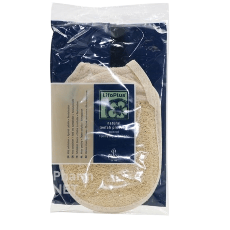 LifoPlus Natural Loofah Sponge (1 stk)