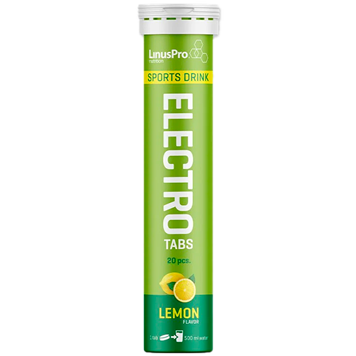 LinusPro Elektrolyt Tabs Lemon (20 tabl)