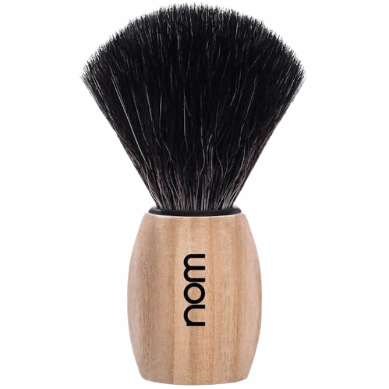 Nom Shaving Ole Barberkost Black Fibre Pure Ash (1 stk)